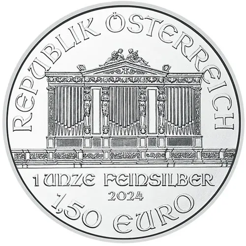 1 oz сребърна монета Виенска Филхармония