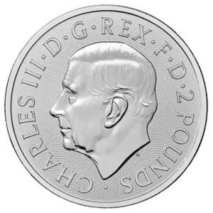 1 oz Сребърна Монета Британия - Image 2