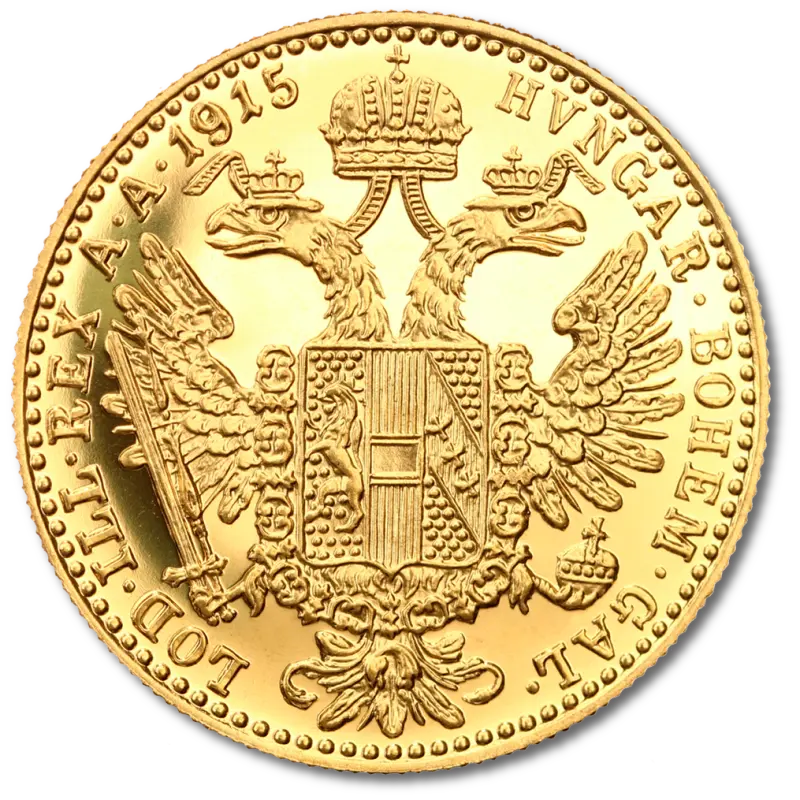 1 дукат Златна монета 1 дукат Франц Йосиф I, Австрия, 1915 г.